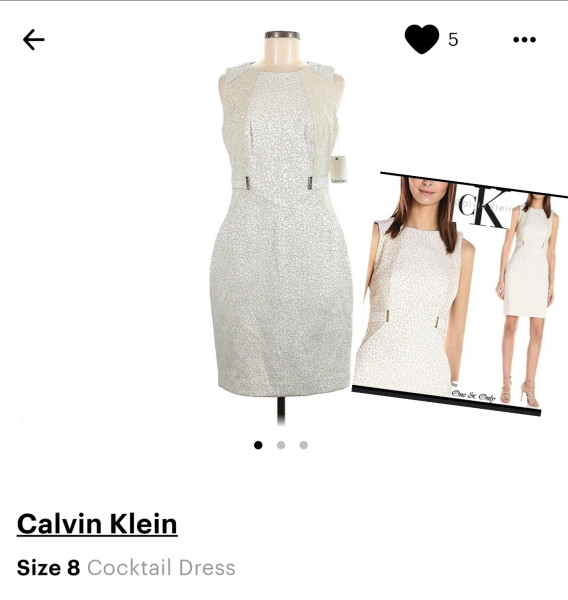 Vestido Calvin Klein