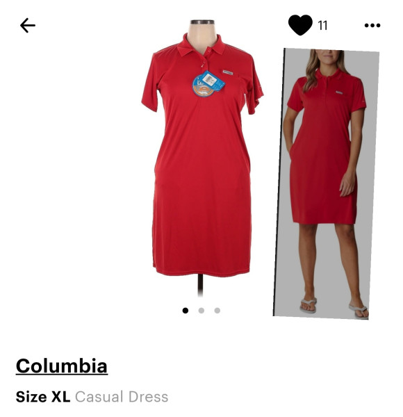 Vestido Columbia