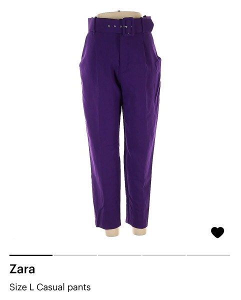 Pantalon zara Talla L