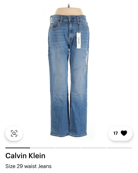 Pantalon Calvin Klein Talla 29